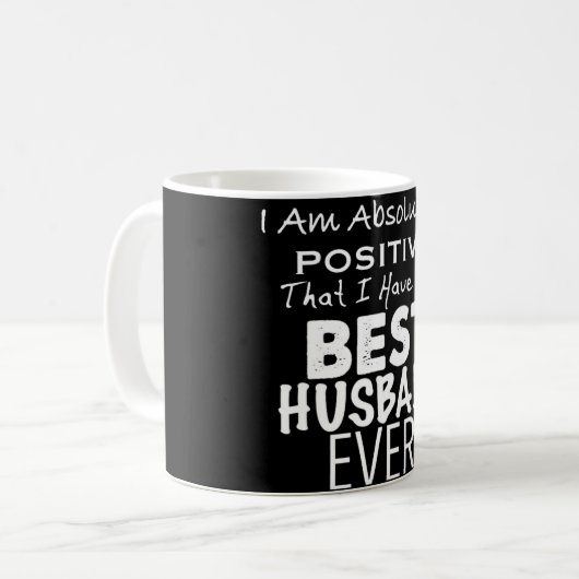 「ご主人」は今までにも最高の持っています。 コーヒーマグカップ (正面左)