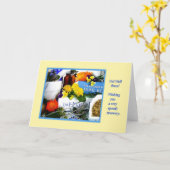 ご健勝を祈る カード (黄色い花)