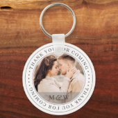 ご写真来ありが結婚クラシックとカスタムうございます キーホルダー (正面)