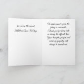 ご冥福をお祈りします サンキューカード (内部)