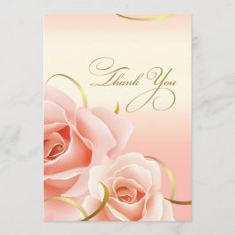 ご出席いただきありがとうございます 結婚記念日パーティーカード サンキューカード