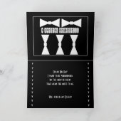 ご列席者様へのご案内 - ウェディングアッシャー - ネクタイを締めて 招待状 (内部)