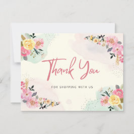 ご利用ありがとうございました ポストカード