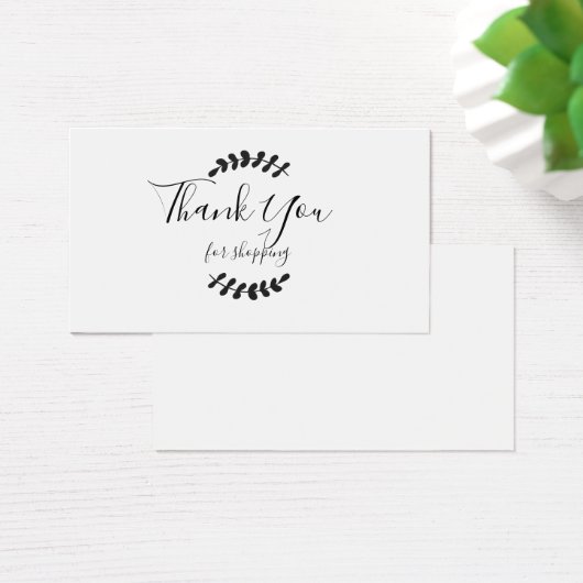 ご利用ありがとうカード (デスク)