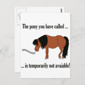 ご利用いただけません！ ポストカード (正面/裏面)