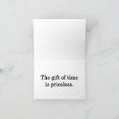 ご協力いただきありがとうございます サンキューカード (内部)