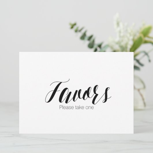 「ご厚意品 お一人様1つまで」 結婚式看板 招待状 (スタンド正面)