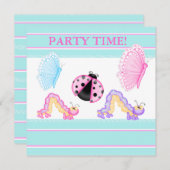 ご参加いただけますよう、パーティの招待状 招待状 (正面/裏面)