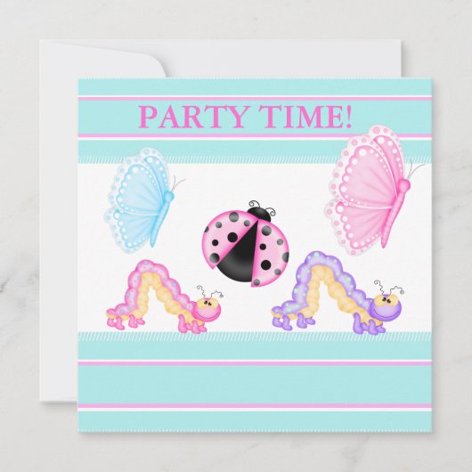 ご参加いただけますよう、パーティの招待状 招待状 (正面)