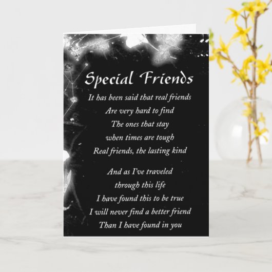 **ご友だちとのハッピーバースデーをお願いし最高のます** カード (黄色い花)