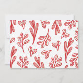 ご多幸をお祈りしますフォトカード 招待状 (裏面)