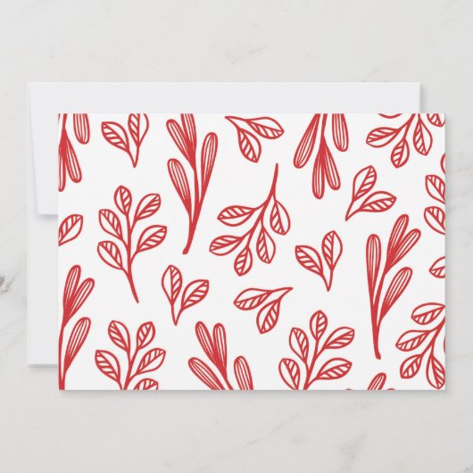 ご多幸をお祈りしますフォトカード 招待状 (裏面)