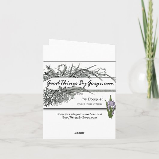 ご多幸をお祈り申し上げます サンキューカード (裏面)