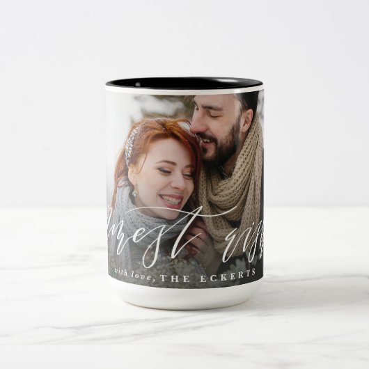 ご多幸を祈る ツートーンマグカップ (中央)