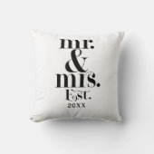 ご夫婦のオリジナル 年間記念品 クッション (正面)