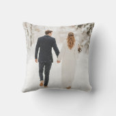 ご夫婦の写真 クッション (裏面)