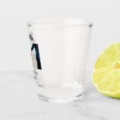 ご夫婦の姓 結婚記念日 年  結婚のお祝いギフト ショットグラス (右)