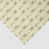 ご夫婦 ウェディング エレガントな花嫁と新郎 薄葉紙 (詳細)