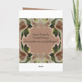 ご婚約おめでとうございますのカード カード (裏面)