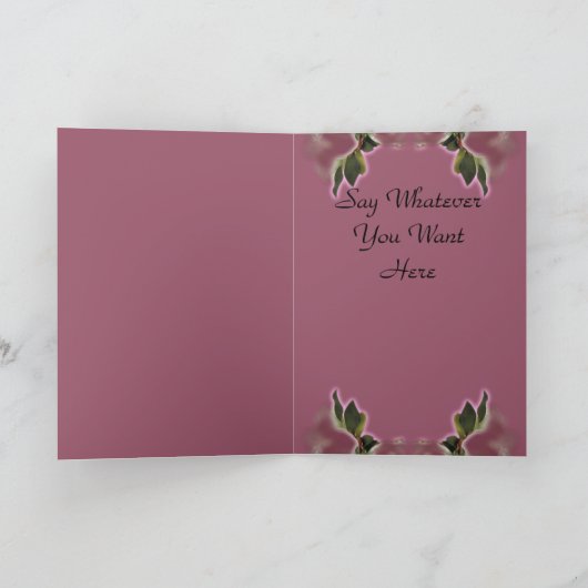 ご婚約おめでとうございますのカード カード (内部)