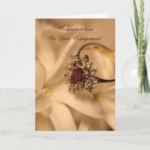 ご婚約おめでとう カード