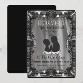 ご婚約しました 招待状 (正面/裏面)