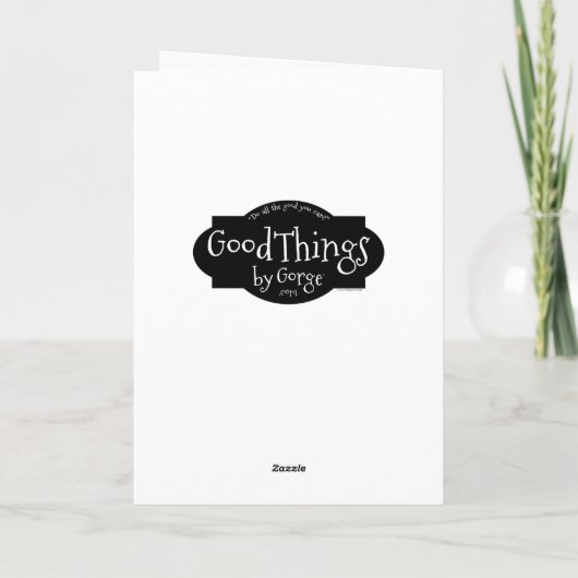 ご子息の婚約おめでとうございます。 カード (裏面)