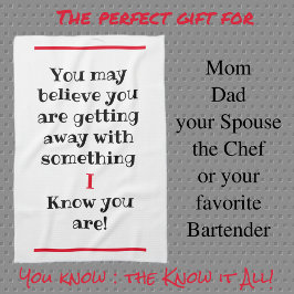 ご存信じじまユーモアのあるす キッチンタオル