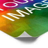 ご家族のイベントパーティー結婚写真をアップロードHQ ポスター (角)