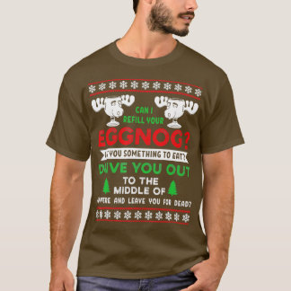 ご家族のクリスマス休暇を補充できるか Tシャツ