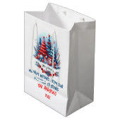 ご家族の温かい願い ミディアムペーパーバッグ (正面アングル)