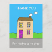 ご宿泊いただきありがとうございます ポストカード (正面)
