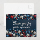 ご尽力に感謝します ポストカード (正面/裏面)