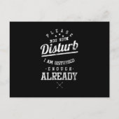 ご心配を煩わすなおもしろい シーズンポストカード (正面)