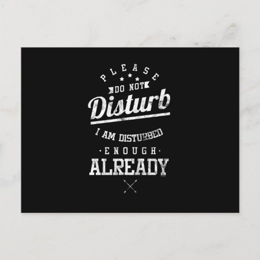 ご心配を煩わすなおもしろい シーズンポストカード (正面)