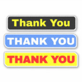 ご愛顧ありがとうございます、包装、封筒など シール (正面)