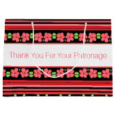 ご愛顧ありがとう ラージペーパーバッグ (正面)