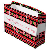 ご愛顧ありがとう ラージペーパーバッグ (裏面アングル)