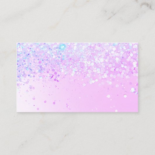 ご感謝していの買い物に任せ 名刺 (裏面)