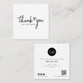 ご感謝してい注文に応じて スクエア名刺 (正面/裏面)