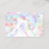 ご感謝してい注文に応じて 名刺 (裏面)