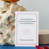 ご感謝してい注文製品パッケージのジュエリー サンキューカード