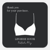 ご感謝してい購入のランジェリーブティック スクエアシール (正面)