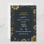 ご招待いたします 招待状 (正面)