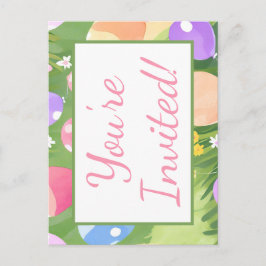 ご招待します！ インビテーションポストカード