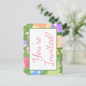 ご招待します！ インビテーションポストカード (スタンド正面)