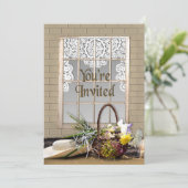 ご招待します - 多目的 - ガーデン/ウィンドウ 招待状 (スタンド正面)