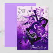 ご招待します 招待状 (正面/裏面)