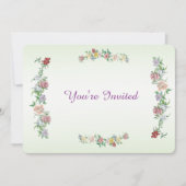 ご招待します 招待状 (正面)