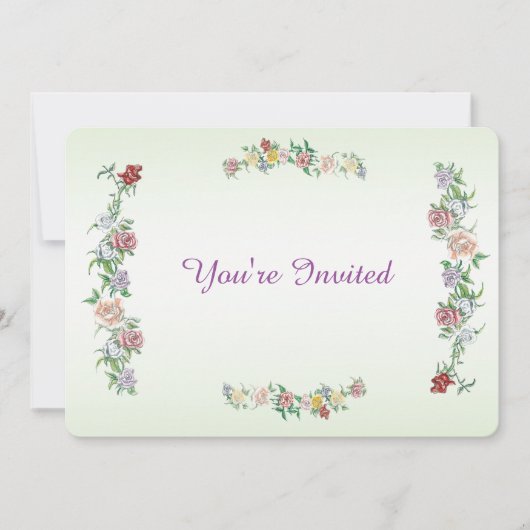 ご招待します 招待状 (正面)